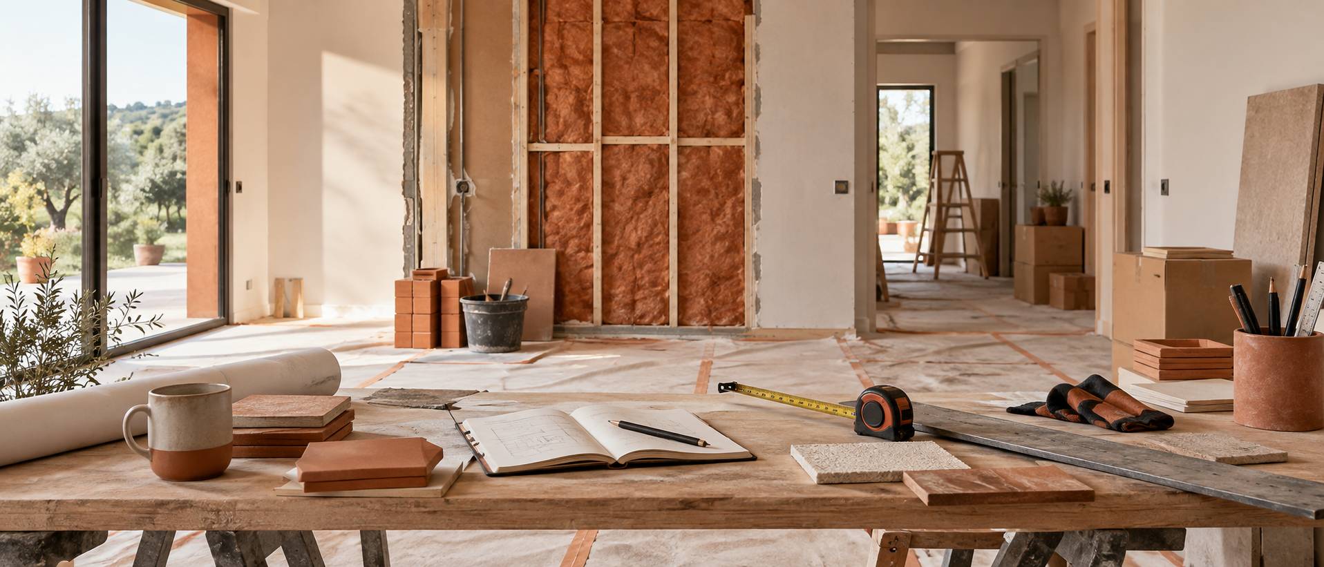 Illustration éditoriale du sujet : Devis signé : ce qui peut encore changer pendant le chantier