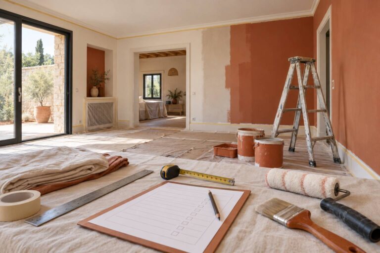 Métré d&rsquo;un chantier de peinture : ce qui se compte vraiment