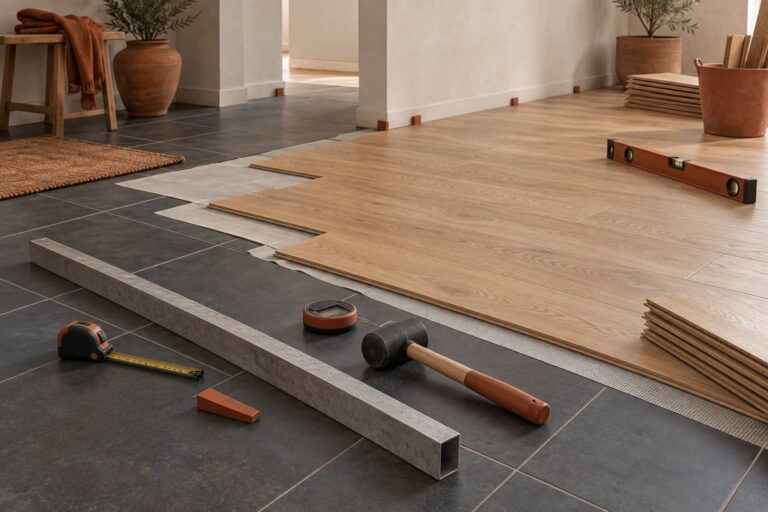 Poser un parquet sur un carrelage existant : les conditions